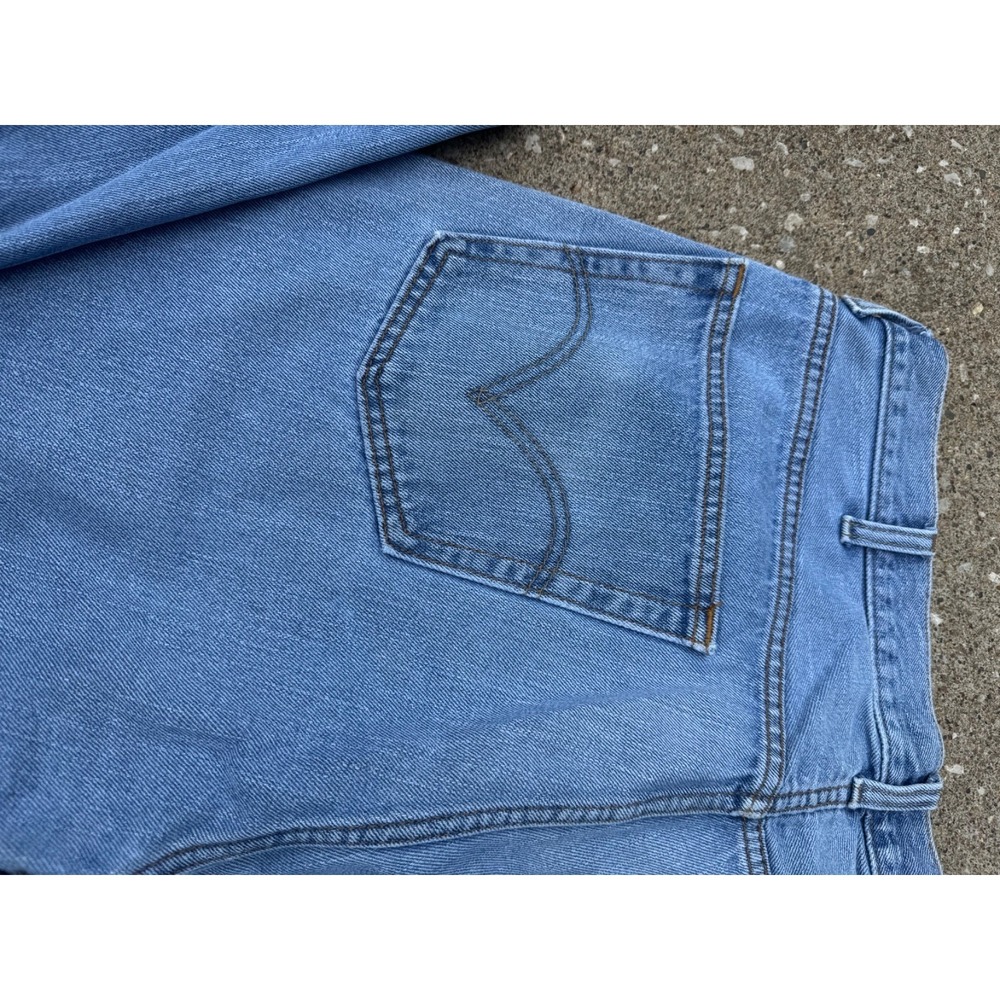 Levi's 505 Regular Fit Men's Jeans Light Wash Size 40x34‎ Made in 08 - Picture 13 of 16